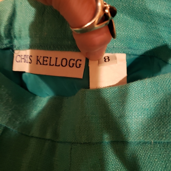 80s Vintage Linen Skirt - Picture 5 of 6